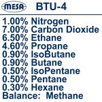 Tiêu chuẩn khí tự nhiên - BTU-4 0